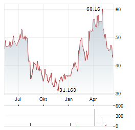 CELANESE CORPORATION Chart 1 Jahr