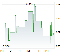 AMERICAS GOLD AND SILVER CORPORATION Chart 1 Jahr