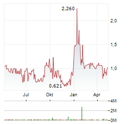 ATIF HOLDINGS Aktie Chart 1 Jahr