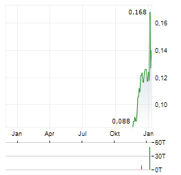 AUSTRALIAN GOLD AND COPPER Aktie Chart 1 Jahr