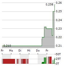 BENZ MINING Aktie 5-Tage-Chart