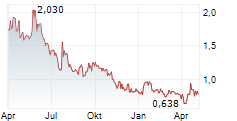 BEYOND FRAMES ENTERTAINMENT AB Chart 1 Jahr