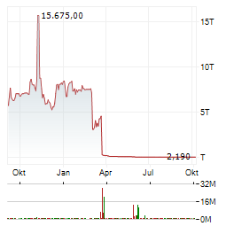 BIDDANCE AI SYSTEMS Aktie Chart 1 Jahr