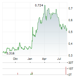 BIMOBJECT Aktie Chart 1 Jahr