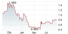 BRIGHTLINE INTERACTIVE INC Chart 1 Jahr