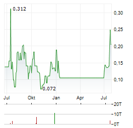 CAMINO MINERALS Aktie Chart 1 Jahr