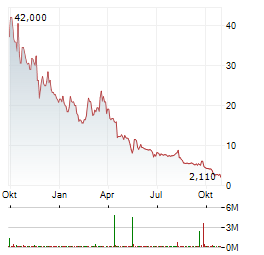 CAPSTONE HOLDING Aktie Chart 1 Jahr