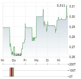 CASSIAR GOLD Aktie 5-Tage-Chart