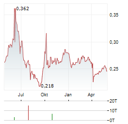 CGN NEW ENERGY Aktie Chart 1 Jahr