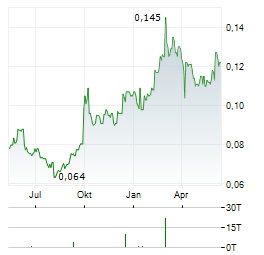 CHINA MODERN DAIRY Aktie Chart 1 Jahr