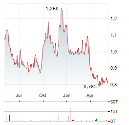 CHINA SHINEWAY PHARMACEUTICAL GROUP Aktie Chart 1 Jahr