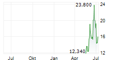 CHRONOSCALE HOLDINGS CORPORATION Chart 1 Jahr