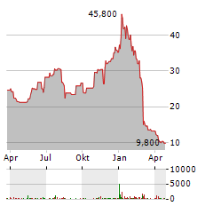 DIGIMARC Aktie Chart 1 Jahr