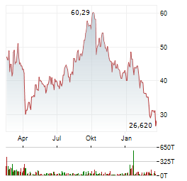 DIREXION DAILY CSI CHINA INTERNET INDEX BULL 2X Aktie Chart 1 Jahr