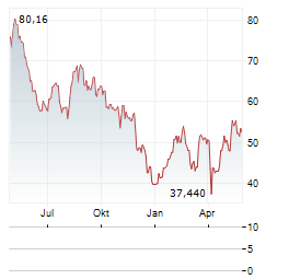 DIREXION DAILY MSCI BRAZIL BULL 2X SHARES Aktie Chart 1 Jahr