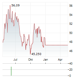 DIREXION DAILY MSCI INDIA BULL 2X Aktie Chart 1 Jahr