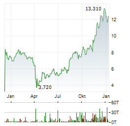 DIREXION DAILY PHARMACEUTICAL & MEDICAL BULL 3X Aktie Chart 1 Jahr