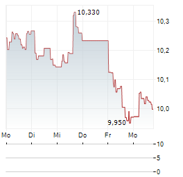 DIREXION DAILY S&P 500 BEAR 1X Aktie 5-Tage-Chart