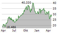 DIREXION DAILY UTILITIES BULL 3X SHARES Chart 1 Jahr