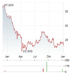 DISTRIBUTION SOLUTIONS GROUP Aktie Chart 1 Jahr