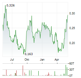 DISTRICT METALS Aktie Chart 1 Jahr