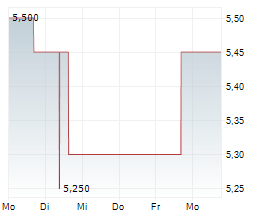 DN GROUP AG Chart 1 Jahr