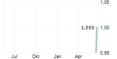 DN VERMOEGENSVERWALTUNG AG Chart 1 Jahr