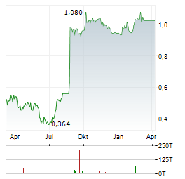 DONGFENG MOTOR Aktie Chart 1 Jahr