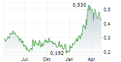 DOUBLEVIEW GOLD CORP Chart 1 Jahr