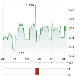 ECHO INVESTMENT Aktie 5-Tage-Chart