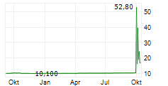EVERNORTH HOLDINGS INC Chart 1 Jahr