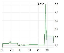 FABRIC.AI INC Chart 1 Jahr