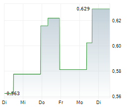 FREEGOLD LIMITED Chart 1 Jahr