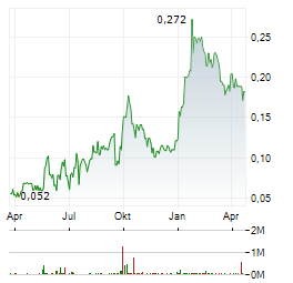 FREEMAN GOLD Aktie Chart 1 Jahr