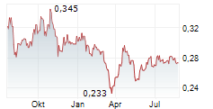 GEOX SPA Chart 1 Jahr