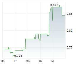 GOLDGROUP MINING INC Chart 1 Jahr