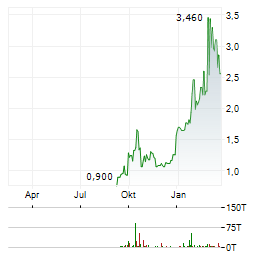 GUARDIAN METAL RESOURCES Aktie Chart 1 Jahr
