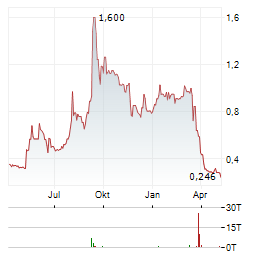 HAFFNER ENERGY Aktie Chart 1 Jahr