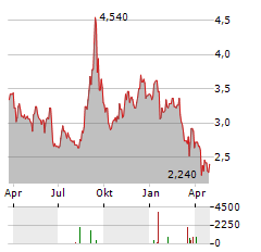 HAIVISION SYSTEMS Aktie Chart 1 Jahr