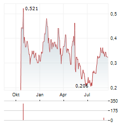 HANKING GOLD INTERNATIONAL Aktie Chart 1 Jahr