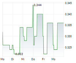 HANKING GOLD INTERNATIONAL LTD Chart 1 Jahr