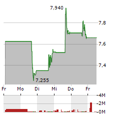 HILLMAN SOLUTIONS Aktie 5-Tage-Chart