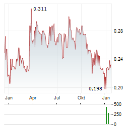 INTRASENSE Aktie Chart 1 Jahr