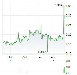 INTRON TECHNOLOGY Aktie Chart 1 Jahr
