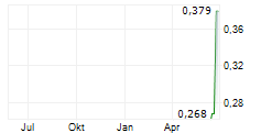 ION VIDEO LTD Chart 1 Jahr