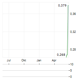 ION VIDEO Aktie Chart 1 Jahr