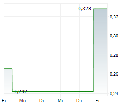 LINDIAN RESOURCES LIMITED Chart 1 Jahr