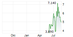LUCID GROUP INC Chart 1 Jahr