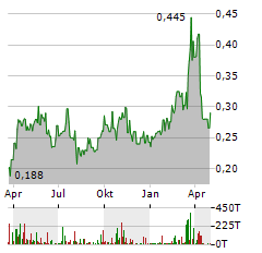 METALS X Aktie Chart 1 Jahr