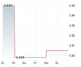 MINDBIO THERAPEUTICS CORP Chart 1 Jahr